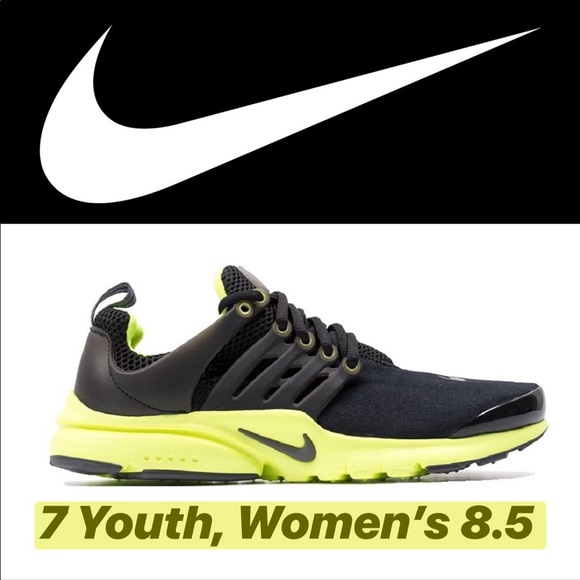 nike presto black grade school